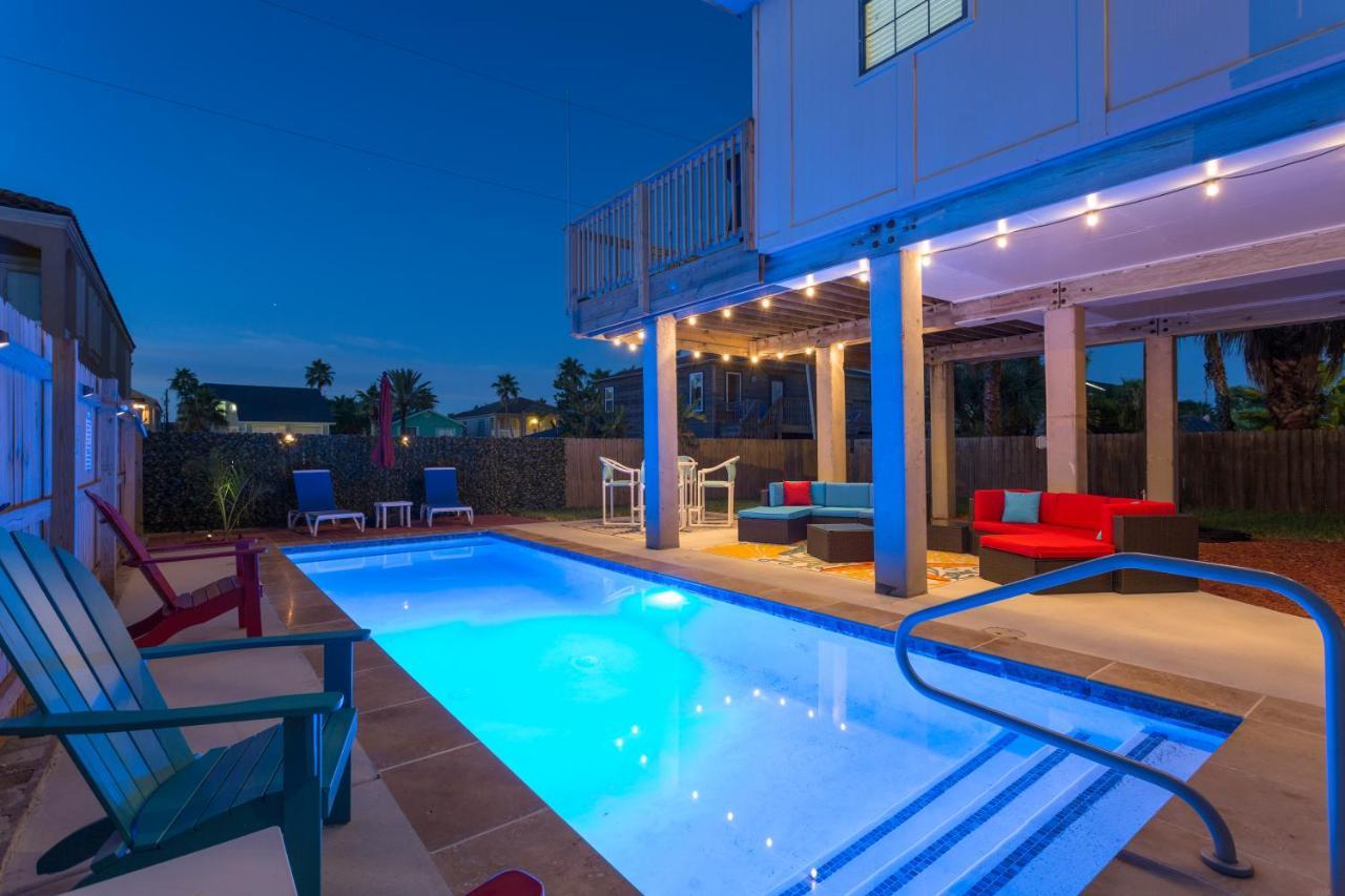 House Of Neptune Steps From The Sea And Private Pool South Padre Island Ngoại thất bức ảnh
