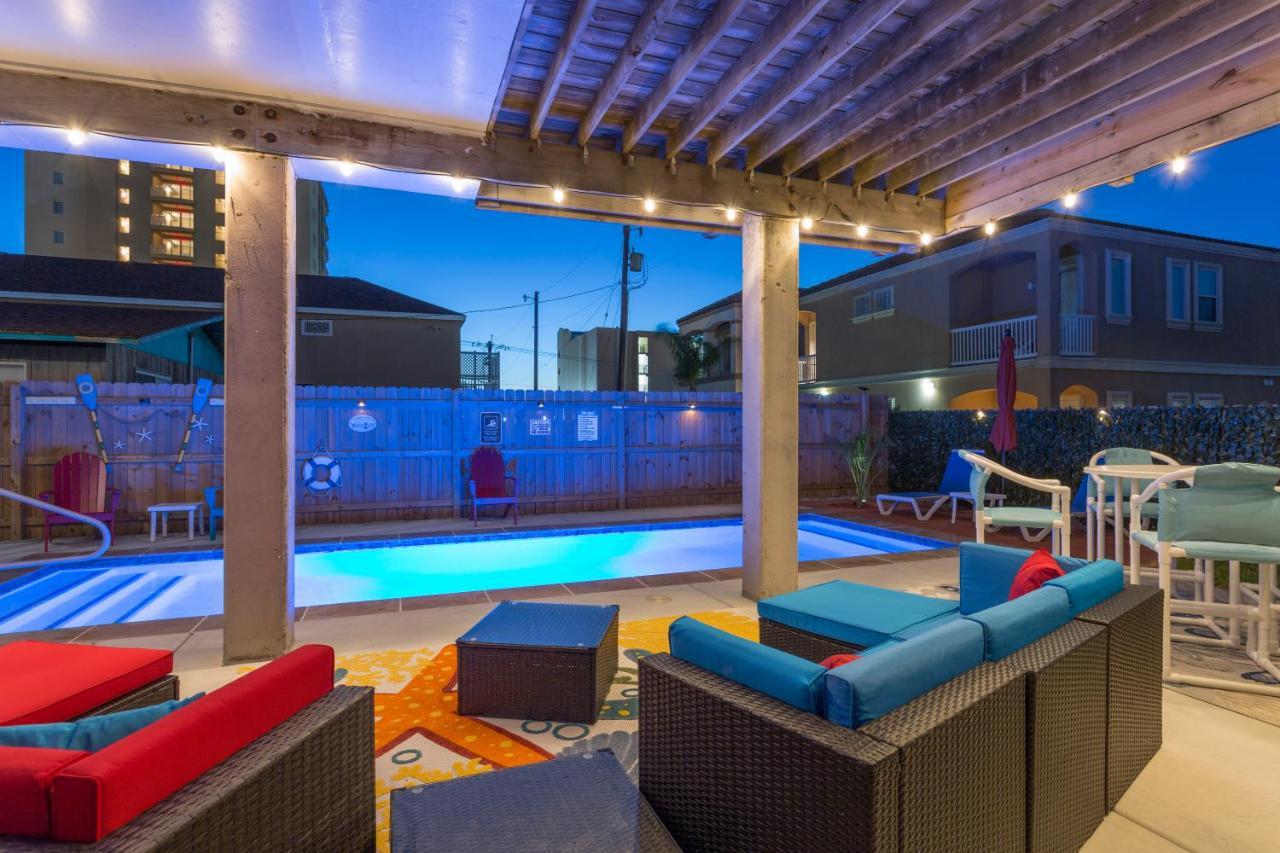 House Of Neptune Steps From The Sea And Private Pool South Padre Island Ngoại thất bức ảnh