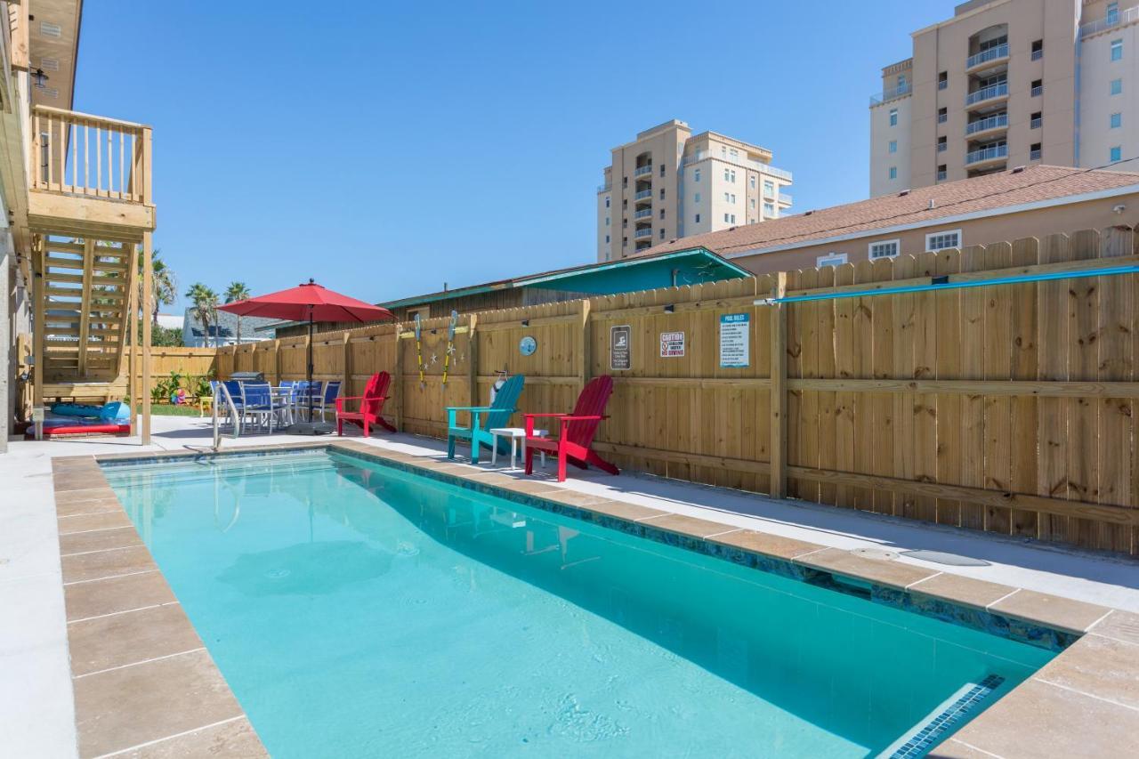 House Of Neptune Steps From The Sea And Private Pool South Padre Island Ngoại thất bức ảnh
