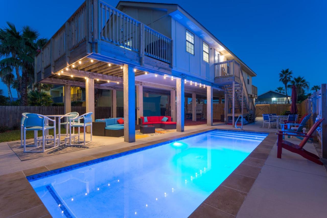 House Of Neptune Steps From The Sea And Private Pool South Padre Island Ngoại thất bức ảnh